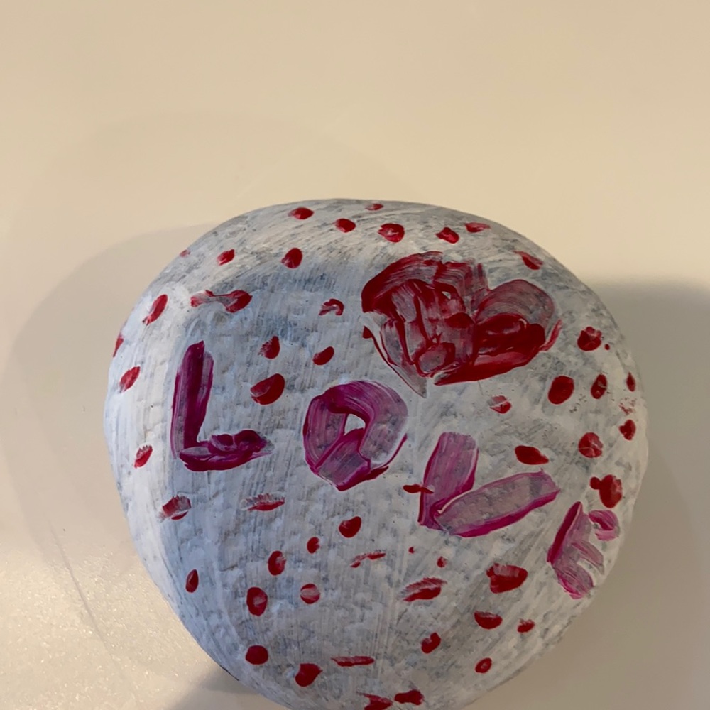 Painting rock